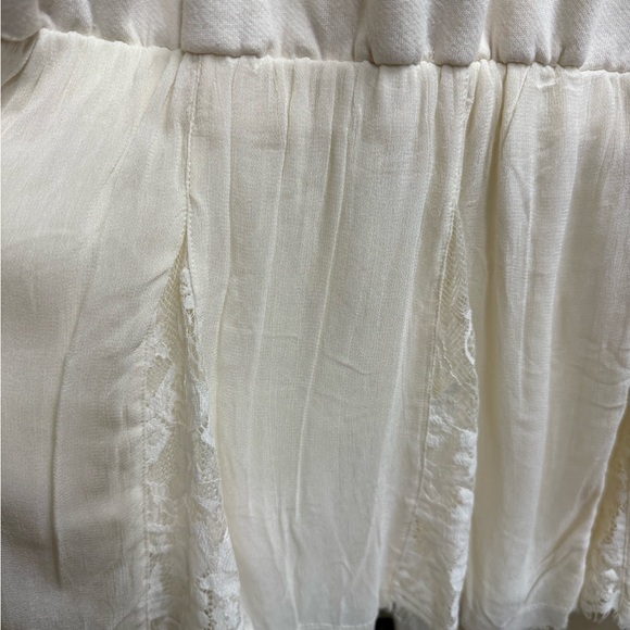 Pilcro Cream Graphic Long Sleeve Dress - Picture 3 of 4